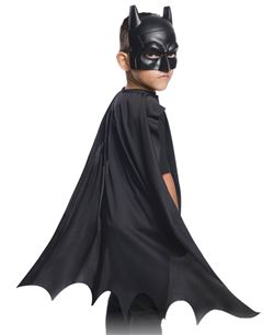Set de capa y máscara Batman infantil | Licencia Oficial
