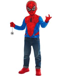 Kit de disfraz Spiderman para niño | Licencia Oficial