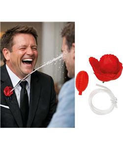 FLOR BROMA LANZA AGUA, 6 CM | Complemento Carnaval