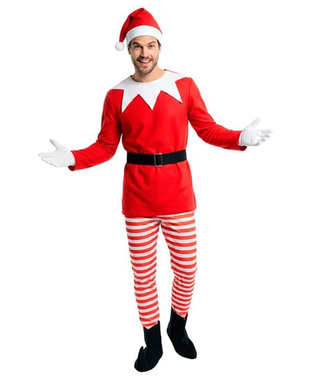 Disfraz de Elfo Divertido para Hombre | Navidad