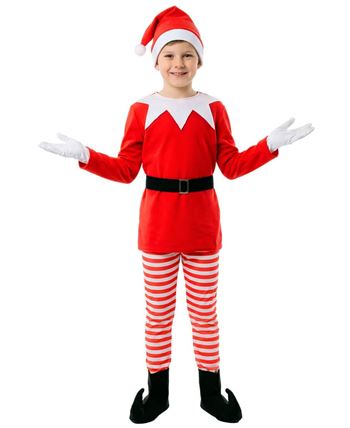 Disfraz de Elfo Divertido para Niño | Navidad