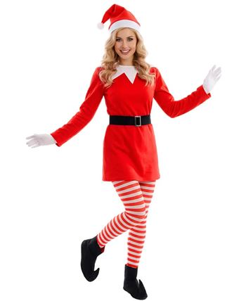 Disfraz de Elfa Divertida para Mujer | Navidad