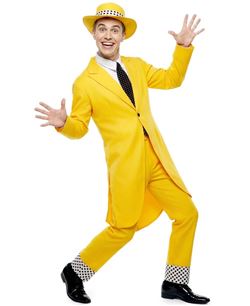 Disfraz de Traje Amarillo para Hombre | Carnaval
