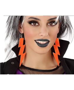 Pendientes Neon Naranja | Complemento