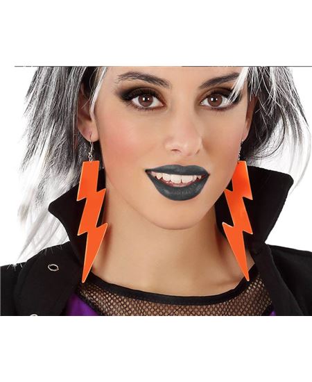 Pendientes Neon Naranja | Complemento