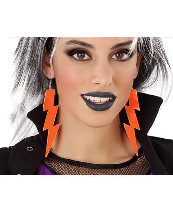 Pendientes Neon Naranja | Complemento