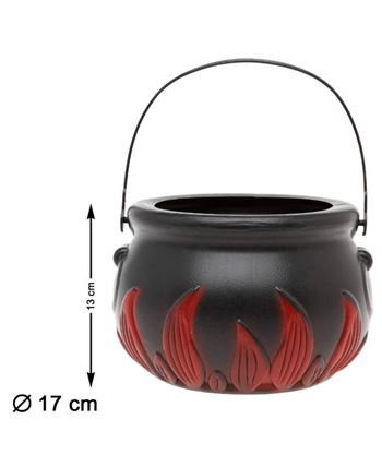 Caldero de Bruja 17 cm | Halloween