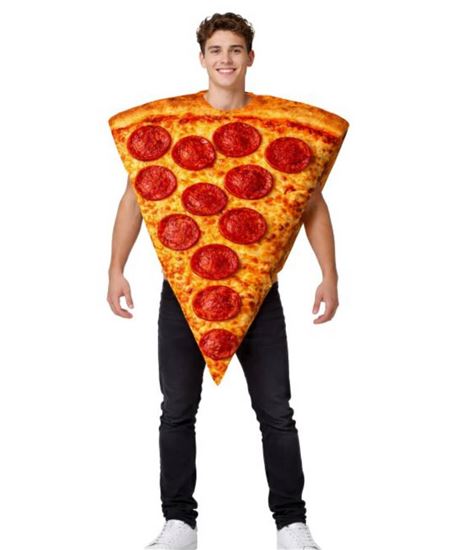 DISFRAZ DE PIZZA UNISEX | Disfraz Carnaval