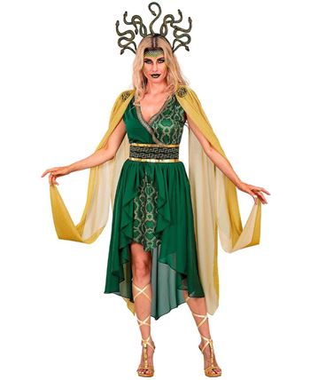 Disfraz de Medusa con Tocado para Mujer | Mitologia