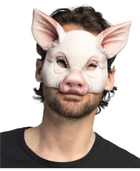 Antifaz de Cerdo | Careta de Animal
