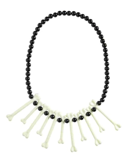COLLAR TROGLODITA HUESOS