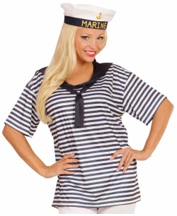 SET MARINERO CAMISETA RAYAS CON GORRO