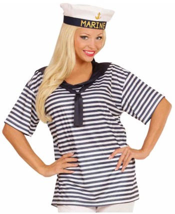 SET MARINERO CAMISETA RAYAS CON GORRO