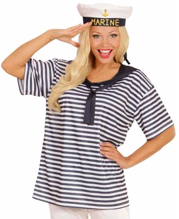 SET MARINERO CAMISETA RAYAS CON GORRO