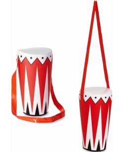 TAMBOR HINCHABLE CON CUERDA 36CM 2