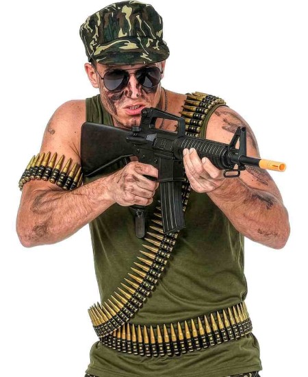 CINTURON DE RAMBO CANANA BALAS