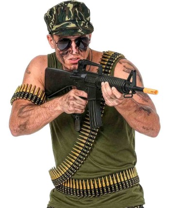 CINTURON DE RAMBO CANANA BALAS