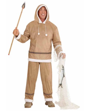 DISFRAZ DE ESQUIMAL PARA HOMBRE