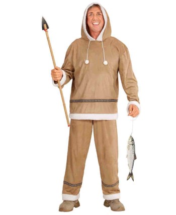DISFRAZ DE ESQUIMAL PARA HOMBRE