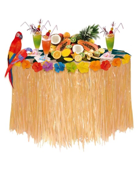 Decoracion Hawaiana de Rafia para Fiestas