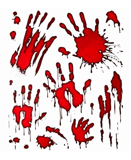 Adhesivos Manos Ensangrentadas Halloween