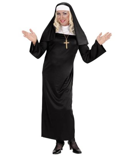 DISFRAZ DE MONJA PARA MUJER