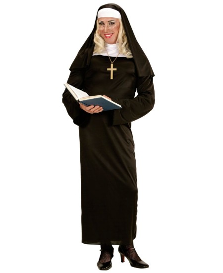 DISFRAZ DE MONJA PARA MUJER