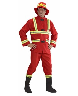 DISFRAZ DE BOMBERO PARA HOMBRE