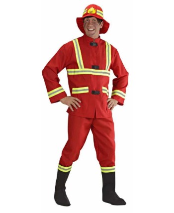DISFRAZ DE BOMBERO PARA HOMBRE