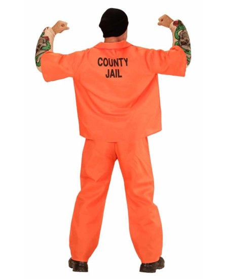 DISFRAZ DE CONVICTO TATUADO PARA HOMBRE