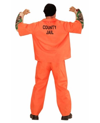 DISFRAZ DE CONVICTO TATUADO PARA HOMBRE