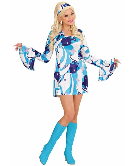 DISFRAZ DE AÑOS 70 CHICK COLORES PARA MUJER