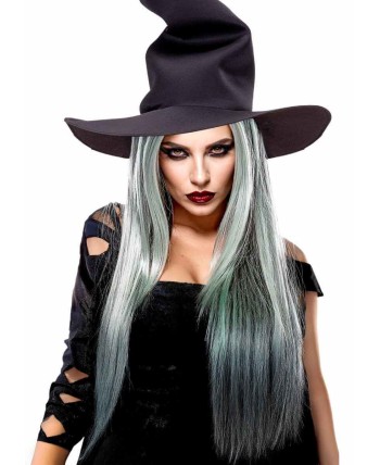 PELUCA ZOMBIE MECHAS VERDES