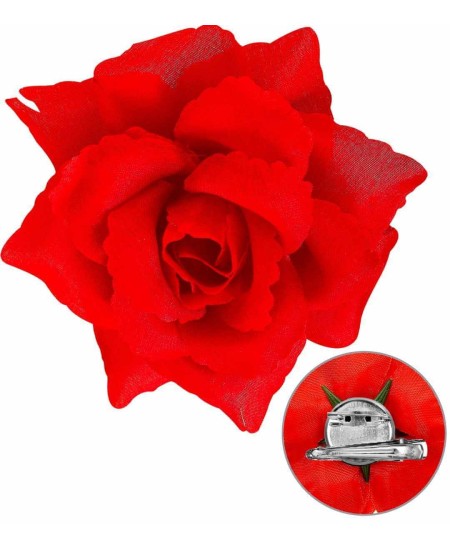 FLOR ROJA CON PINZA