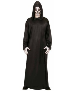DISFRAZ DE MUERTE TUNICA NEGRA PARA HOMBRE