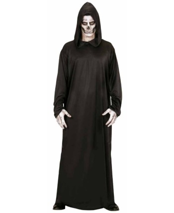 DISFRAZ DE MUERTE TUNICA NEGRA PARA HOMBRE