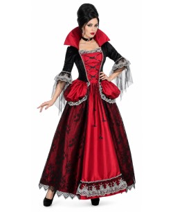 DISFRAZ DE VAMPIRESA CARMESI DELUXE