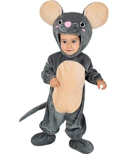 Disfraz de raton gris para bebe | La Casa de las Fiestas