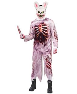 Disfraz de Conejito Zombi para Adulto