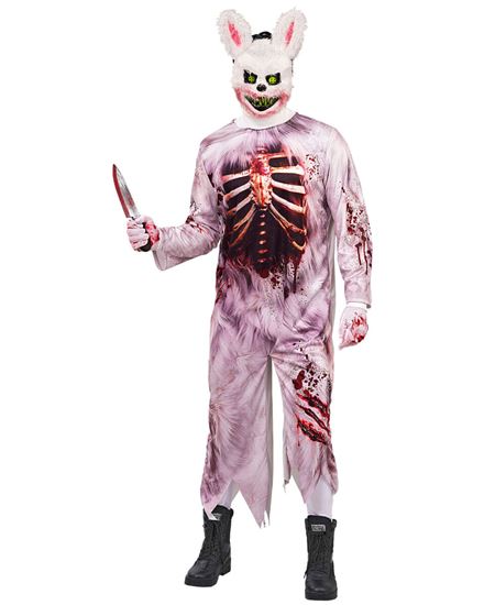 Disfraz de Conejito Zombi para Adulto