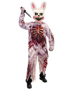 Disfraz de Conejito Zombi para Niño