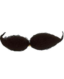 BIGOTE MOSTACHO NEGRO