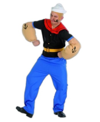 DISFRAZ DE POPEYE