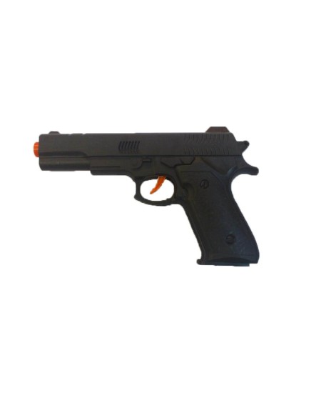 PISTOLA GANSTER NEGRA PLÁSTICO PEQUEÑA