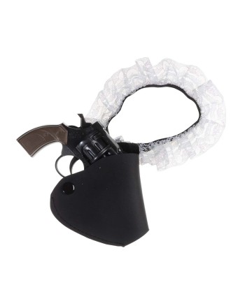 LIGA CON PISTOLERA Y PISTOLA CABARET