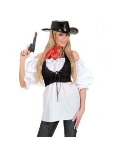 CAMISA ESCOTADA BLANCA MUJER