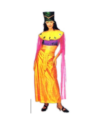 DISFRAZ DE CLEOPATRA AMARILLO