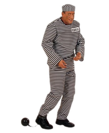 DISFRAZ DE PRESO LUJO