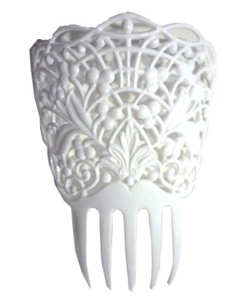 PEINETA BLANCA EXTRA