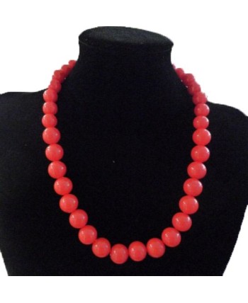 COLLAR ROJO BOLAS PEQUEÑO